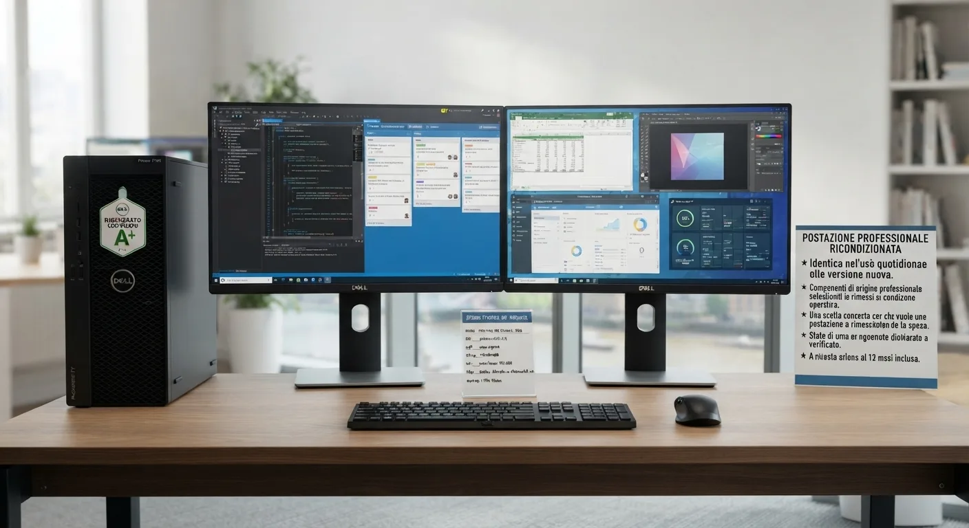 postazione 2 monitor R
